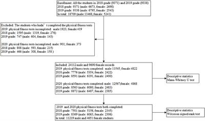 The Physical Fitness Level of College Students Before and After Web-Based Physical Education During the COVID-19 Pandemic